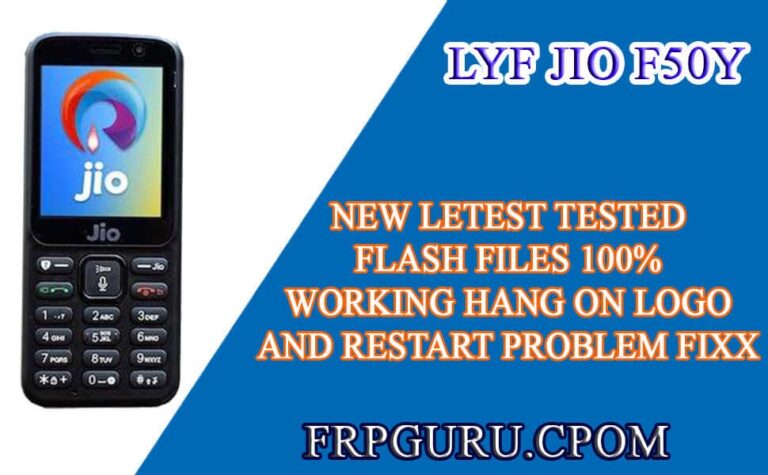LYF Jio F50Y Working Flash File (Stock ROM)