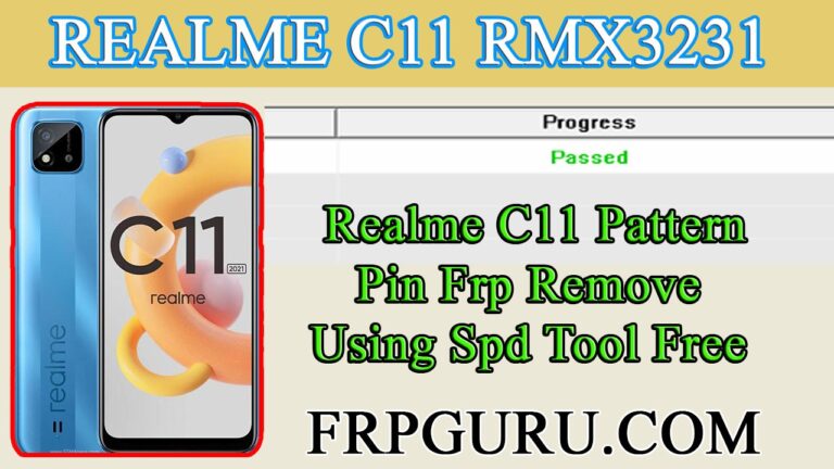 Realme C11 RMX3231 FRP&Pattern