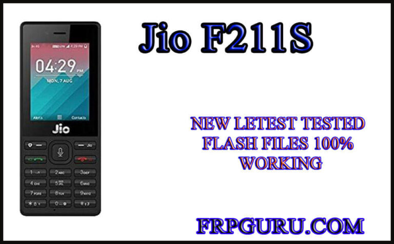 LYF Jio F211s Flash File (Stock ROM) Firmware Restart And Hang On Logo FixX Files