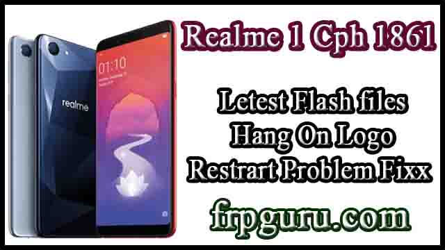 Realme 1 CPH1861 Flash File (Stock Rom) Download