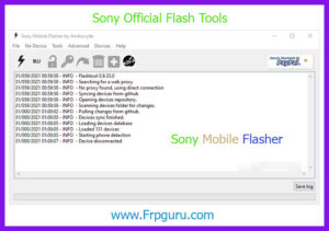 Sony Official Flash Tool
