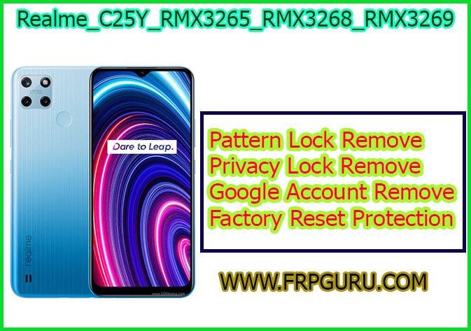 Realme C25Y RMX3265 FRP&Pattern