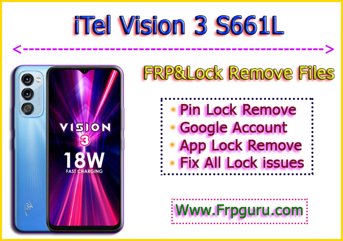 iTel Vision 3 S661L Frp Lock