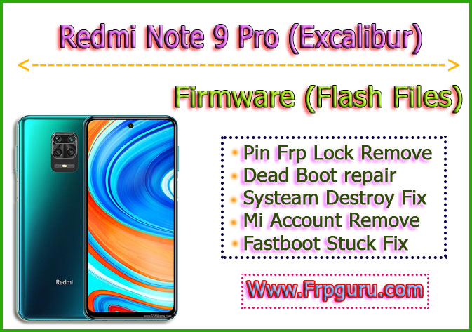 Redmi Note 9 Pro Max Flash File