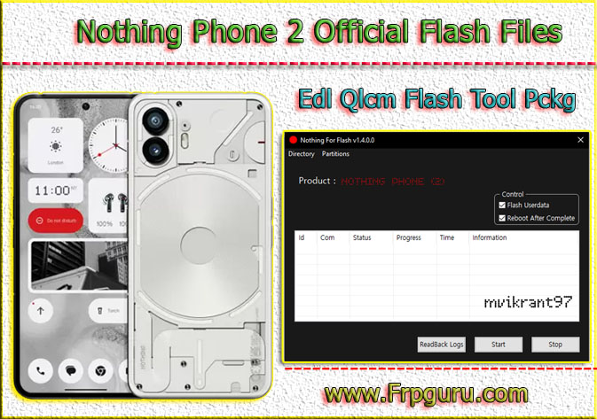 Nothing Phone 2 Flash Files
