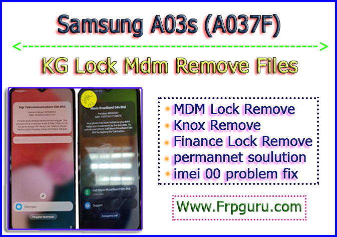 Samsung A03s (SM-A037F) KG Lock
