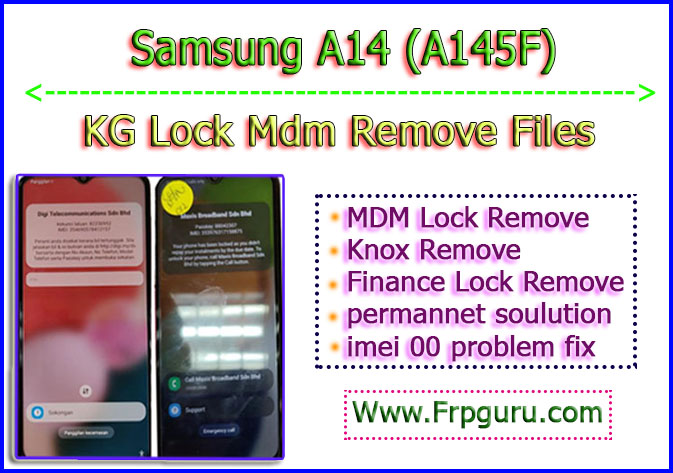 Samsung A14 (A145F) MDM KG Finance Lock